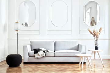 BOMBO - Upholstered round fabric pouf by DOM Edizioni - view 3